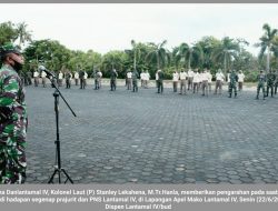 Asrena Danlantamal IV Berikan Pengarahan pada Prajurit dan PNS
