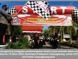 Hari Bhayangkara 74: Polres Tanjungpinang Bagikan 1000 Paket Sembako