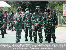 Pangkogabwilhan I Kunjungi RSKI Covid-19 Pulau Galang