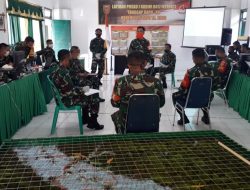 Danrem 042 Gapu Berharap Komandan dan Staf Dapat Melaksanakan Prosedur Hubungan Kerja yang Baik