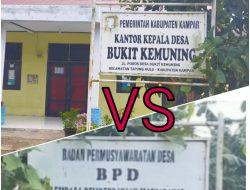 Kades Bukit Kemuning Diduga ‘Kangkangi’ UU Desa