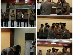 Polres Tanjungpinang: 1 Kasat dan 2 Kapolsek Sertijab