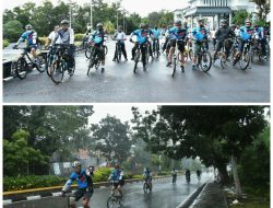 Gowes Bersama Sempena HUT ke-64 Penerbangan TNI-AL