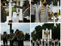 Bhayangkara 74: Polres Tanjungpinang Ziarah di TMP Pusara Bhakti
