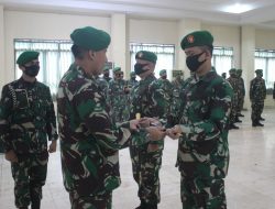 Danrem 051/Wijayakarta Pimpin Sertijab Dandim 0507/Bekasi
