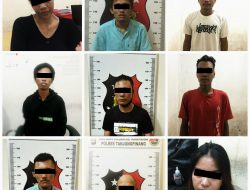 Dalam Seminggu Sat Res Narkoba Polres Tanjungpinang Ungkap 4 Kasus dan Amankan 9 Pelaku Tindak Pidana Narkotika