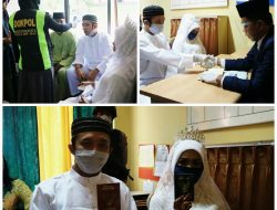 Dikawal Petugas Tersangka Narkoba Nikahi Wanita Pujaannya