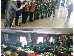 Wadanlantamal IV Hadir Dalam Kunjungan Pangkogabwilhan I ke Kantor Gubernur dan DPRD Kepri