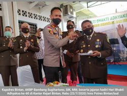 Dihari Bhakti Adhyaksa ke-60, Kapolres Bintan Harap Sinergitas