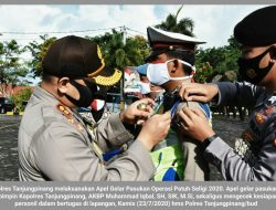 Operasi Patuh Seligi 2020 Polres Tanjungpinang: Taat Aturan Lalu lintas dan Terapkan Protokol Kesehatan
