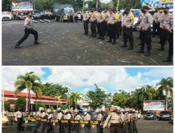 Jelang Pilkada ‘2020, Sat Shabara Polres Tanjungpinang Latihan Dalmas