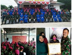 Prajurit Petarung Yonmarhanlan IV Tatap Muka dengan Danpasmar I