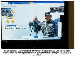Pangkoarmada I Pamit, Ini Pesannya