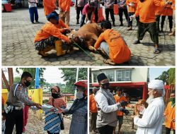 Idul Adha 1441 H, Polres Tanjungpinang Sembelih 5 Ekor Lembu dan 6 Ekor Kambing