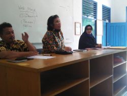 Kepsek SMP N4 Dendang Lakukan Rapat Kordinasi Komite dan Wali Murid
