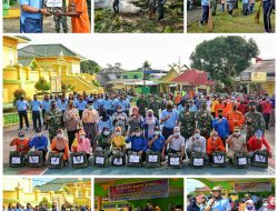 Miliki Sejarah Khusus, Lanud RHF Tanjungpinang Gelar Bhakti Sosial di Pulau Penyengat