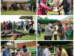 Idul Adha ‘2020, Polres Bintan Sembelih 4 Ekor Sapi dan 2 Ekor Kambing
