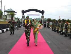 Kunjungan Kerja Danrem 045/Gaya Brigjen TNI Jangkung Widyanto S.I.P, M Tr (Han) Ke Kodim 413/BB