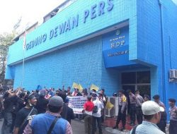Fitnah Wartawan dan Organisasi Pers, Dewan Pers Dikasuskan, Selangkah Lagi Gelar Perkara