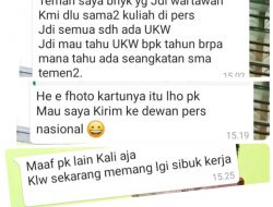 Kasi Pemerintahan Desa Simpang Petai Ngaku Pernah Kuliah di Pers !, dan Tak Mau Dikonfirmasi ?