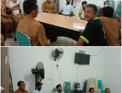 Pemdes Sungai Jalau Laksanakan Rapat Rutin Setiap Minggu
