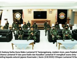 Pangkoarmada I Gelar Entry Briefing pada Seluruh Jajaran