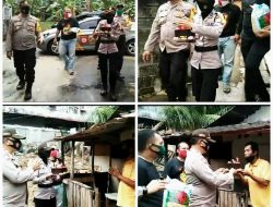 Onal (Warga Kurang Mampu) Kaget Didatangi Kapolsek
