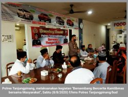 “Bersembang Bercerite Kamtibmas” Polres Tanjungpinang Tampung Informasi Masyarakat