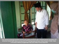 Ditemani Istri ke Penyengat, Ansar Jenguk Ustadzah Aminah