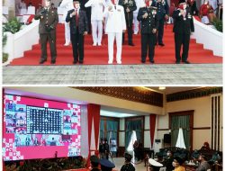 Danrem 033/WP Hadiri Upacara HUT RI di Gedung Daerah