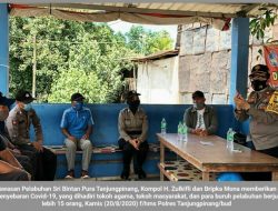Cegah Covid-19, Polsek KPSBP Berikan Himbauan pada Buruh Pelabuhan