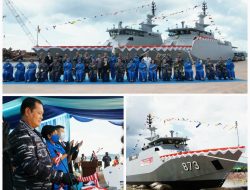 Danlantamal IV Hadiri Launcing 2 Unit Kapal PC 40 Meter Koarmada