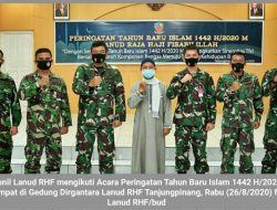 Danlanud RHF: Awali Tahun Baru Islam untuk Menteladani Rasulullah SAW