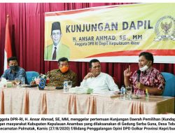 Bupati Anambas Berharap Ansar Perjuangkan Pembangunan Jalan Payalaman-Peninting