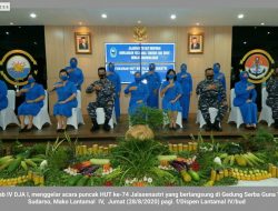 Korcab IV DJA I, Gelar Acara Puncak HUT Jalasenastri ke-74