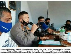 Besembang Becerite: Kapolres Tanjungpinang “Hirup Kopi” bersama Wartawan