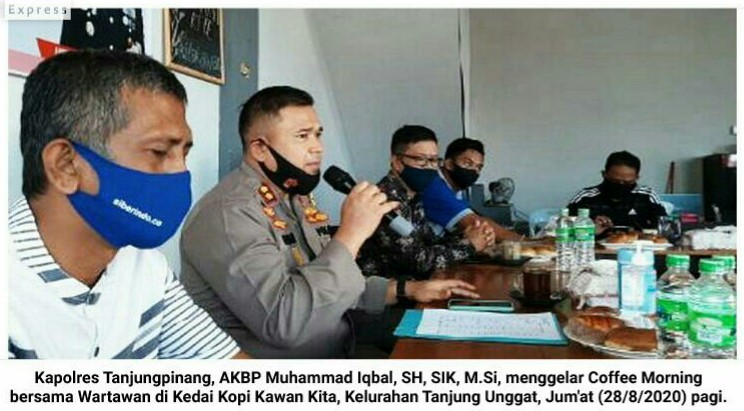 Besembang Becerite: Kapolres Tanjungpinang "Hirup Kopi ...