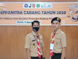 Andre Saputra Pratama Pimpin DKC PRAMUKA Padang Pariaman.