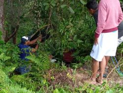 Dipicu Jalan Berpasir, Satu Bentor di Bobong Terjatuh!