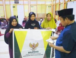Baznas Kabupaten Kepulauan Selayar Salurkan Zakat kepada 1.338 Kaum Mustahiq