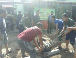 Anggota Kodim 1415/Selayar Sembelih 4 Hewan Kurban Di Hari Raya Idul Adha 1441 H