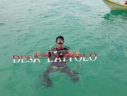 Ukir Catatan Sejarah Baru Pemdes Laiyolo Rayakan Puncak HUT RI ke 75 di Bawah Air
