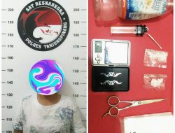 Lagi, Sat Resnarkoba Polres Tanjungpinang Amankan Pengedar Sabu