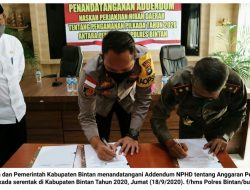 Polres Bintan Dapat Bantuan 2,5 Milyar untuk Pengamanan Pilkada