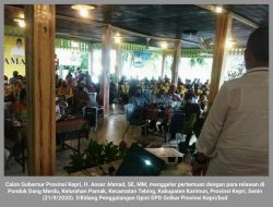 Pesan pada Relawan, Ansar:  Kalau Dicubit Sakit, ya Jangan Mencubit