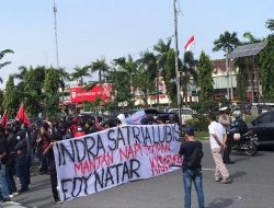 Diduga Jabatan Diperjual belikan, Gubernur dan Wakil Gubernur Riau Didemo Mahasiswa