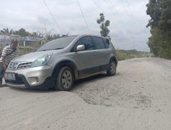 Tak Terawat !, ‘Sumur Kering’ Berserak di Lintas Jalan Raya Petapahan