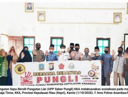 Cegah Pungutan Liar, UPP Saber Pungli KKA Sosialisasi pada Masyarakat Jemaja