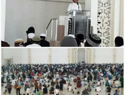 Jadi Khatib Jum’at di Masjid Sultan Mahmud Riayat Syah, Ansar Sampaikan Kemuliaan Al-Quran
