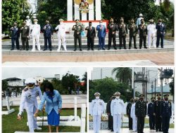 HUT TNI: Wadanlantamal IV bersama Forkopimda Ziarah Nasional di TMP Pusara Bhakti